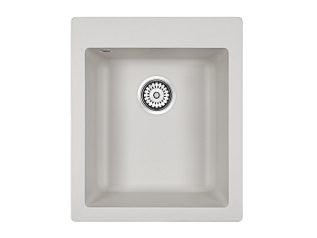 Кухонная мойка Paulmark KANTE 40 PM104249-WH 42х49 цвет белый